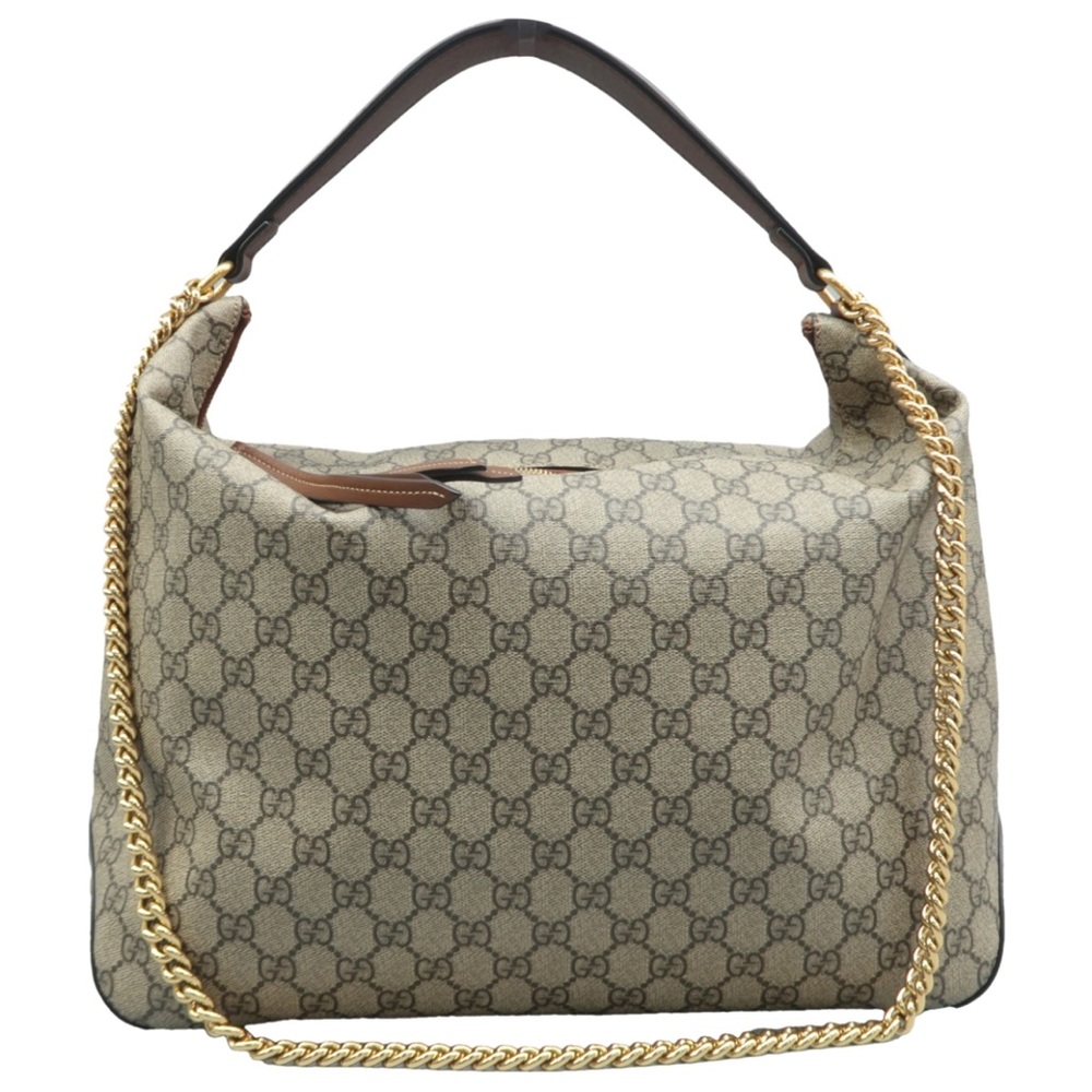 Beautiful Gucci Beige and Brown Women's Shoulder Bag!